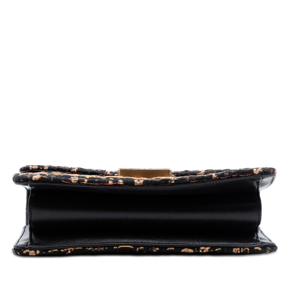Pre-Loved Chanel Medium Quilted Tweed Beauty Lock Flap - Picture 3 of 7